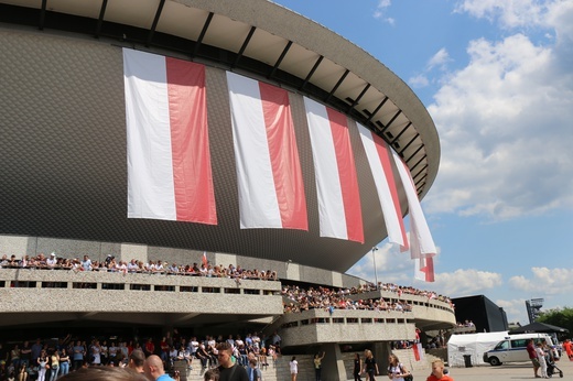 Katowice. Defilada "Wierni Polsce"