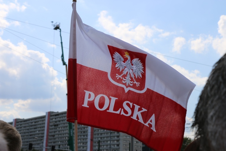 Katowice. Defilada "Wierni Polsce"