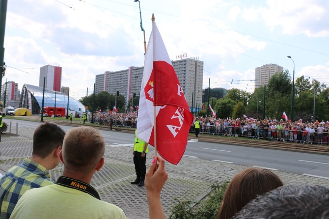 Katowice. Defilada "Wierni Polsce"