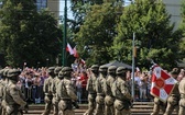 Katowice. Defilada "Wierni Polsce"