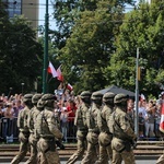 Katowice. Defilada "Wierni Polsce"