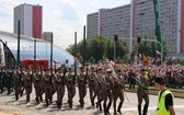 Katowice. Defilada "Wierni Polsce"