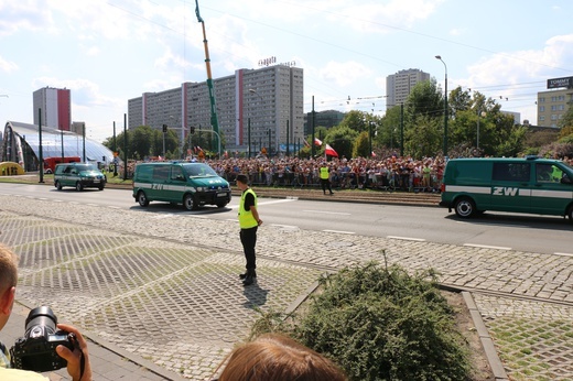 Katowice. Defilada "Wierni Polsce"