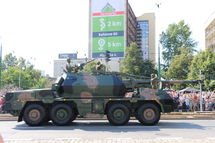 Katowice. Defilada "Wierni Polsce"