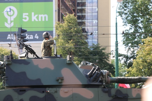 Katowice. Defilada "Wierni Polsce"