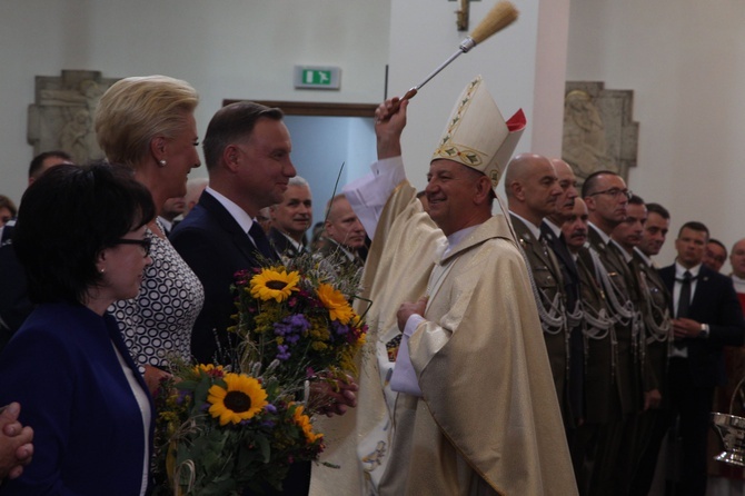 Katowice. Msza św. w kościele garnizonowym