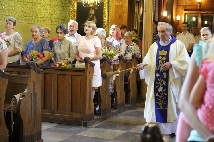 Głębowice - piknik parafialny i konkurs na "Bukiet ziela"