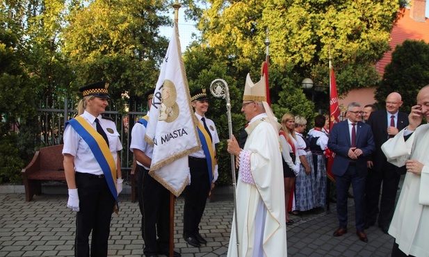 Tychy. Modlitwa za powstańców w miejscu jednej z bitew I powstania śląskiego