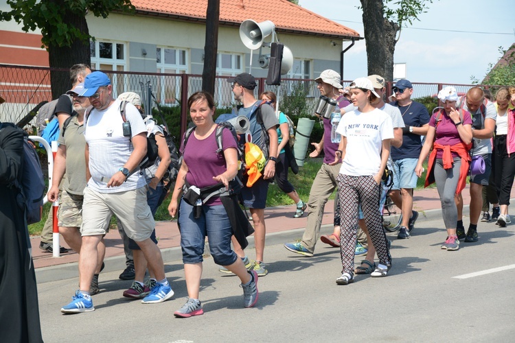 Przedostatni dzień drogi na Jasną Górę