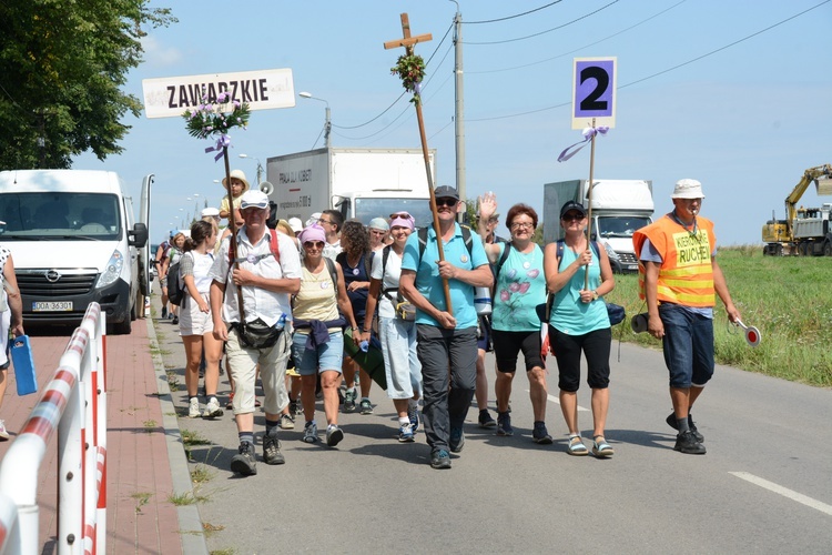 Przedostatni dzień drogi na Jasną Górę