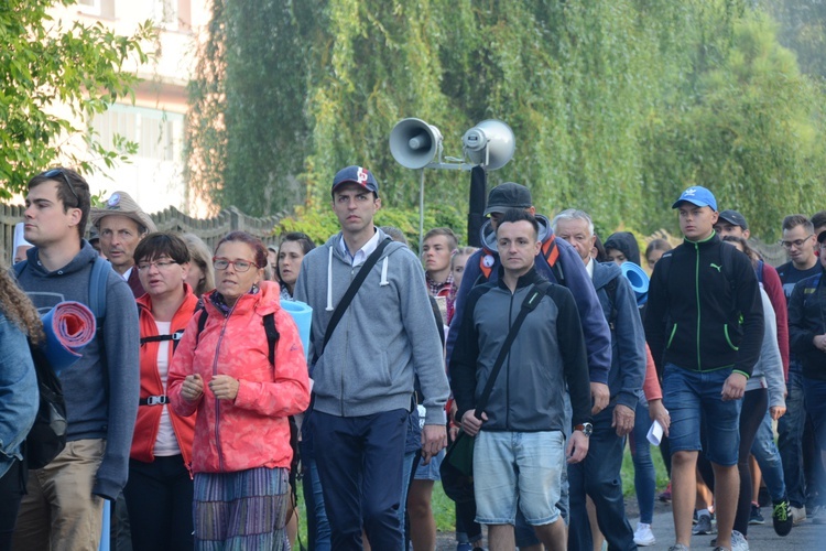 Ostatni poranek pieszej pielgrzymki