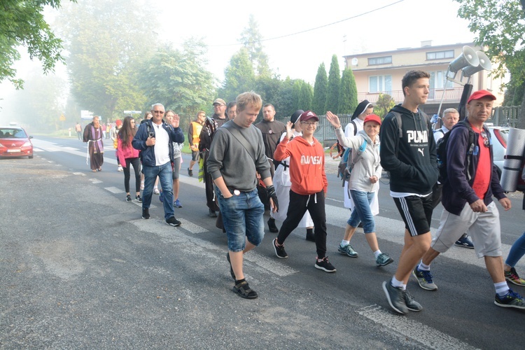 Ostatni poranek pieszej pielgrzymki