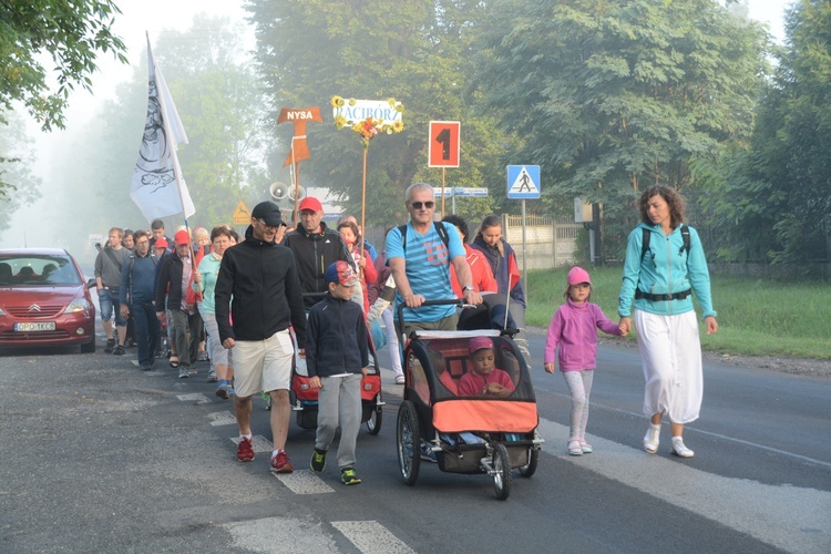 Ostatni poranek pieszej pielgrzymki