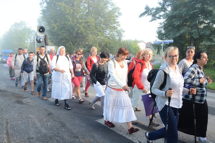 Ostatni poranek pieszej pielgrzymki