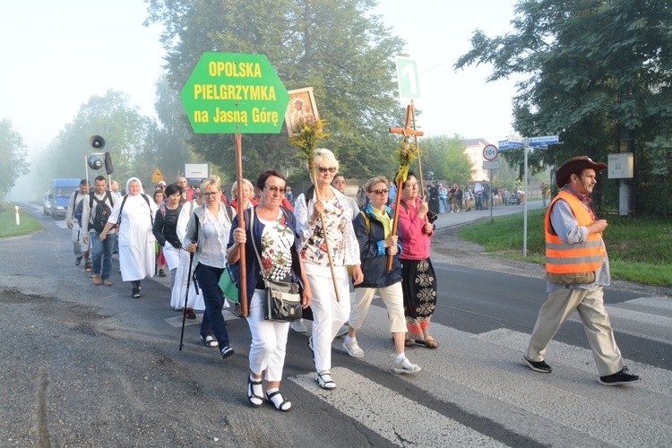 Ostatni poranek pieszej pielgrzymki