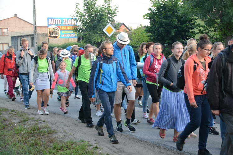 Ostatni poranek pieszej pielgrzymki