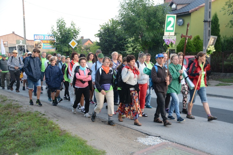 Ostatni poranek pieszej pielgrzymki