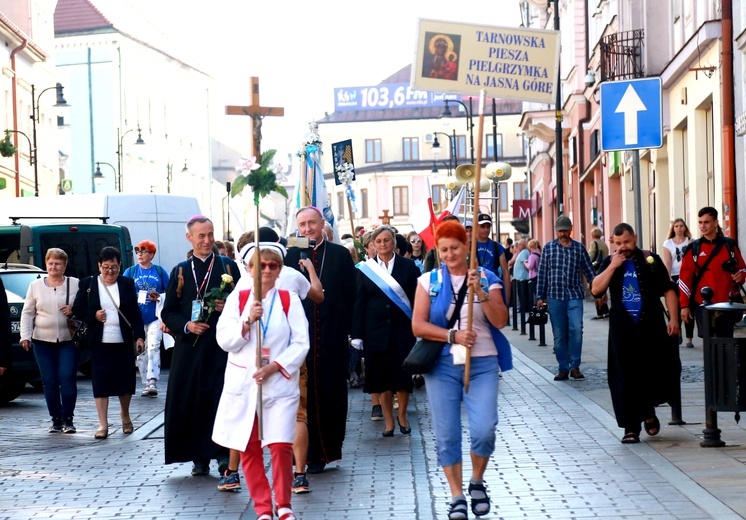 Rozpoczęcie Pieszej Pielgrzymki Tarnowskiej