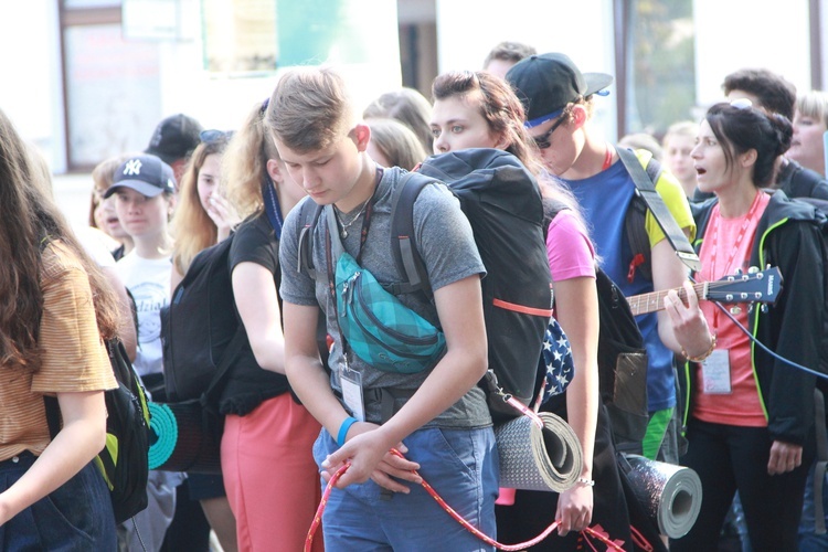 Rozpoczęcie Pieszej Pielgrzymki Tarnowskiej