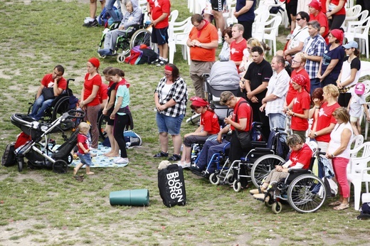 Pielgrzymka na Jasną Górę u celu - cz. 1.