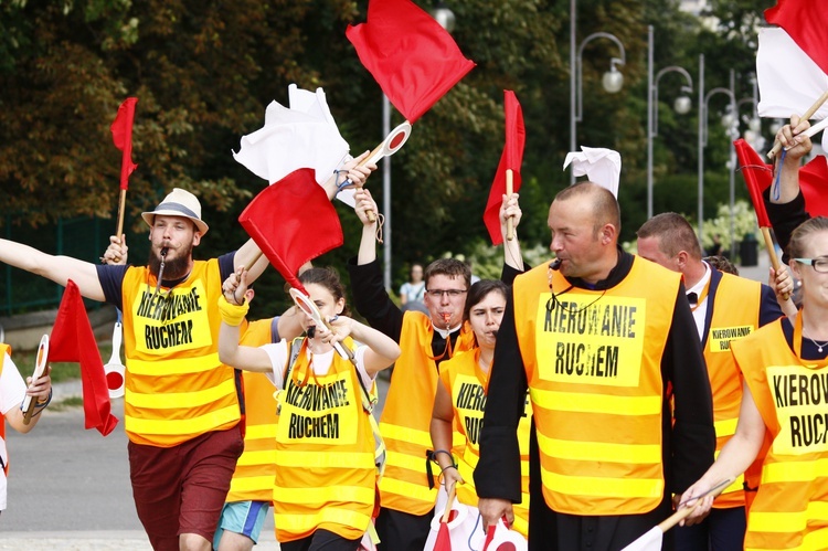 Pielgrzymka na Jasną Górę u celu - cz. 1.