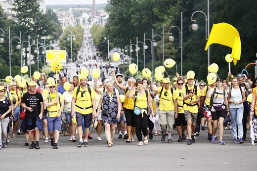 Pielgrzymka na Jasną Górę u celu - cz. 1.
