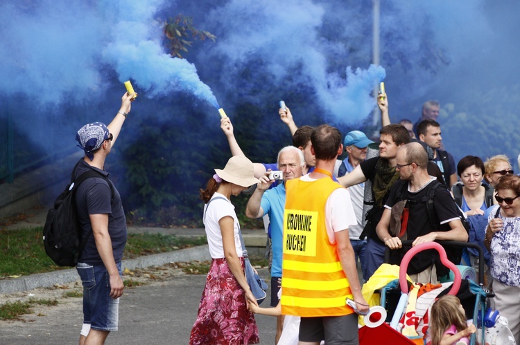 Pielgrzymka na Jasną Górę u celu - cz. 1.