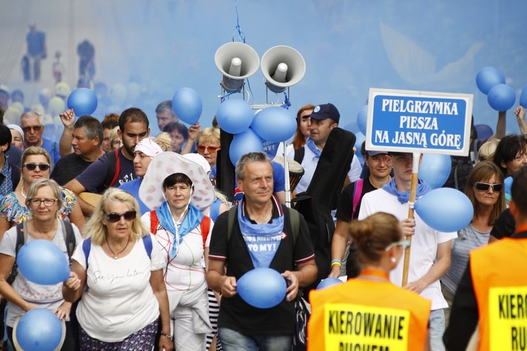 Pielgrzymka na Jasną Górę u celu - cz. 1.