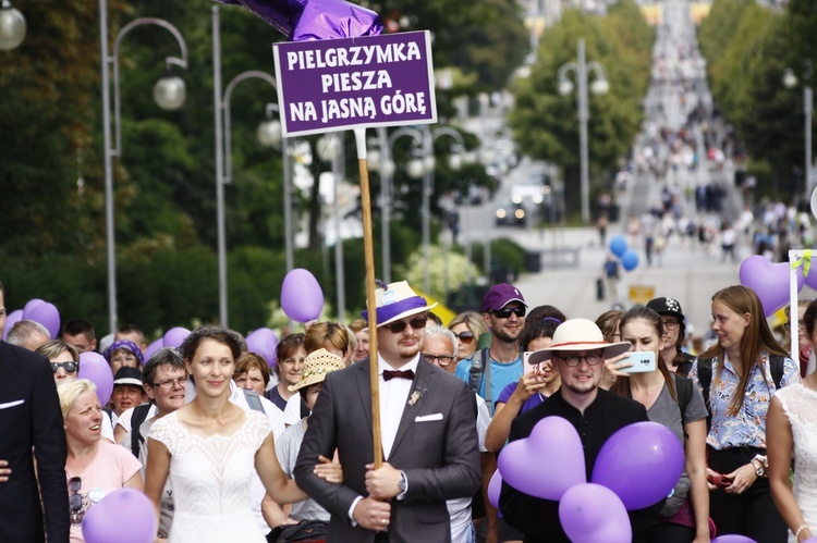 Pielgrzymka na Jasną Górę u celu - cz. 1.