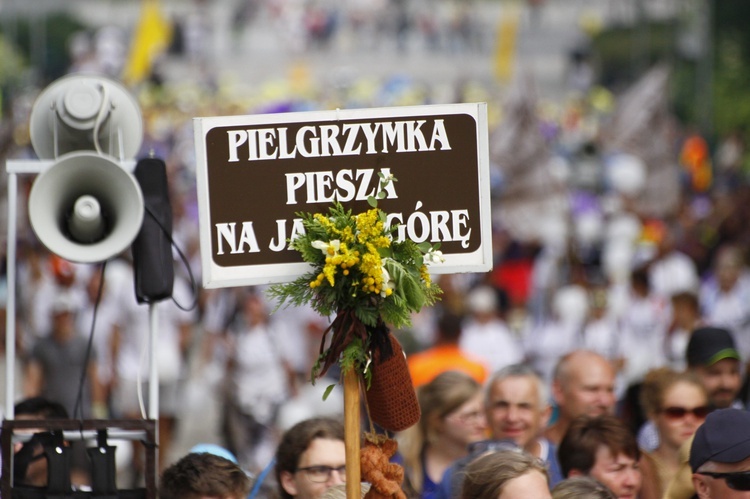 Pielgrzymka na Jasną Górę u celu - cz. 1.