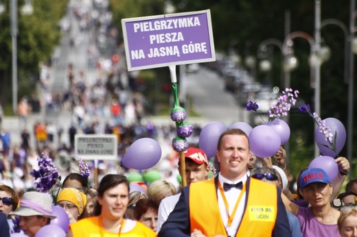 Pielgrzymka na Jasną Górę u celu - cz. 1.