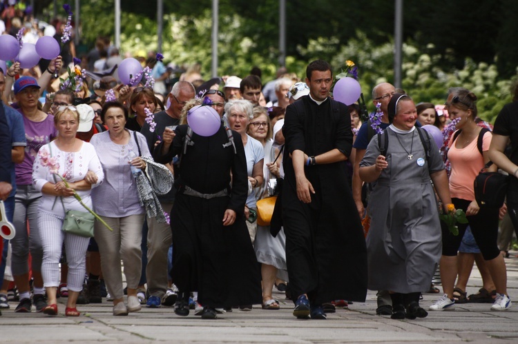 Pielgrzymka na Jasną Górę u celu - cz. 1.