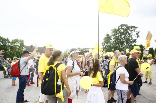 Pielgrzymka na Jasną Górę u celu - cz. 1.