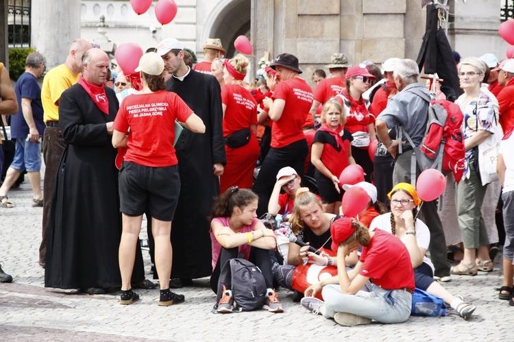 Pielgrzymka na Jasną Górę u celu - cz. 1.