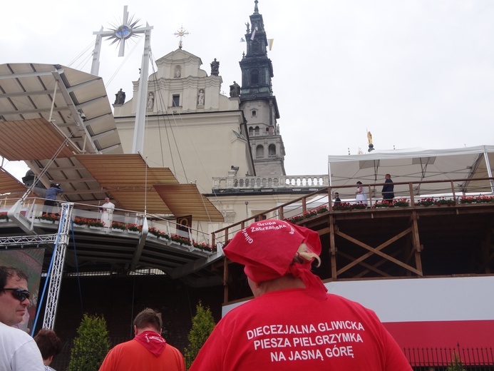 Pielgrzymka na Jasną Górę u celu - cz. 2.