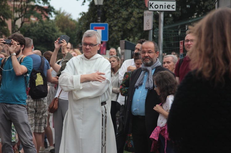 Kazanie z wieży u dominikanów