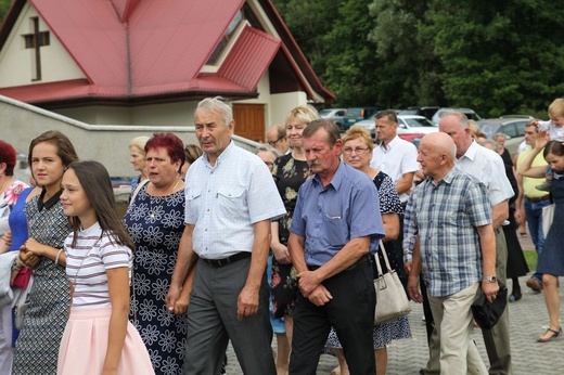 Wprowadzenie relikwii św. Maksymiliana w Pewli Wielkiej