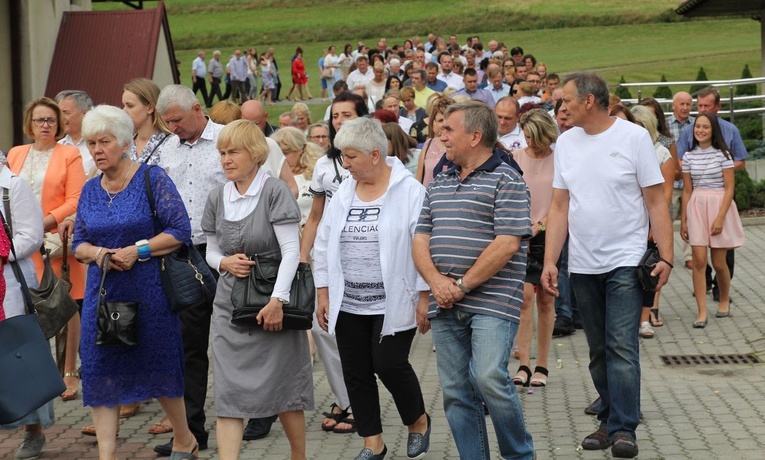 Wprowadzenie relikwii św. Maksymiliana w Pewli Wielkiej