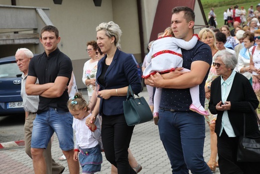 Wprowadzenie relikwii św. Maksymiliana w Pewli Wielkiej