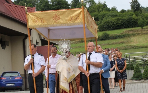 Wprowadzenie relikwii św. Maksymiliana w Pewli Wielkiej