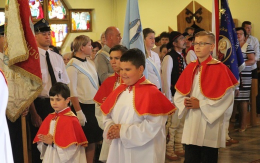 Wprowadzenie relikwii św. Maksymiliana w Pewli Wielkiej