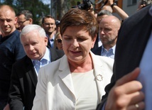 Kolizja z udziałem b. premier Beaty Szydło