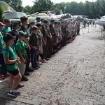 Harcerskie obozowanie 