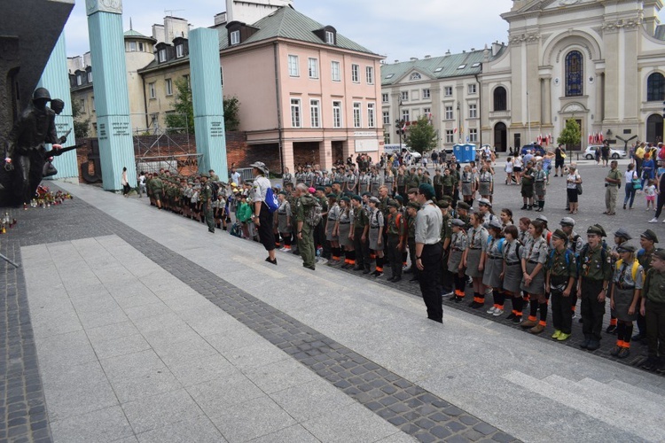 Harcerskie obozowanie 