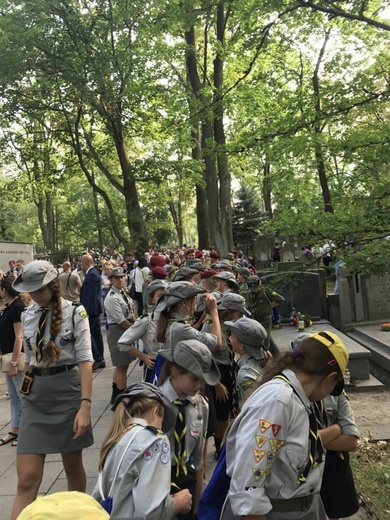 Harcerskie obozowanie 