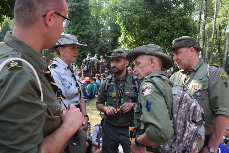Harcerskie obozowanie 