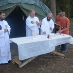 Harcerskie obozowanie 