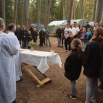 Harcerskie obozowanie 