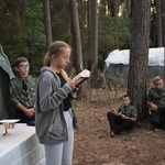 Harcerskie obozowanie 