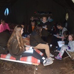 Harcerskie obozowanie 